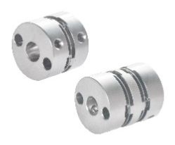 膜片式联轴器 标准扭矩 铝合金 单/双膜片 螺钉固定型