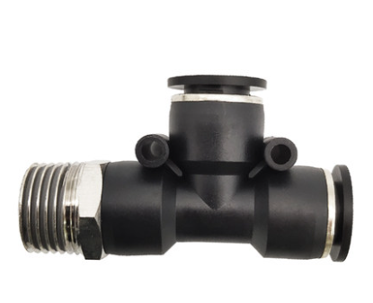 螺纹型T型三通 侧面螺纹