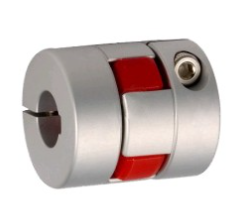 梅花式联轴器 铝合金 螺钉夹紧型