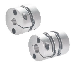 膜片式联轴器 高扭矩 铝合金 不锈钢单/双膜片 螺钉夹紧型