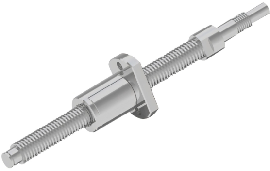 轴径8  导程2  紧凑螺帽型丝杆