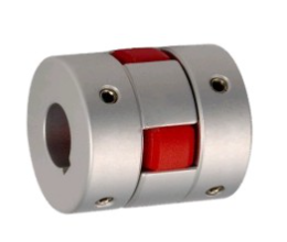 梅花式联轴器 铝合金 带键槽螺钉固定型 